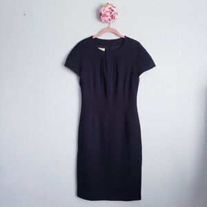 Michael Kors Collection Black Virgin Wool Dress